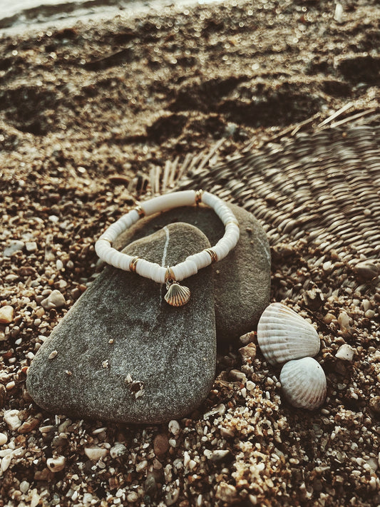 bracelet coquillage plage